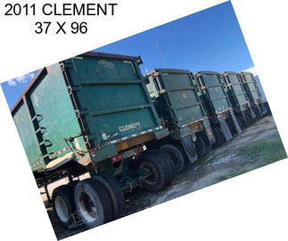 2011 CLEMENT 37 X 96