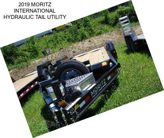 2019 MORITZ INTERNATIONAL HYDRAULIC TAIL UTILITY