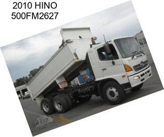 2010 HINO 500FM2627