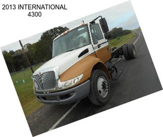 2013 INTERNATIONAL 4300