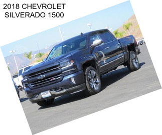 2018 CHEVROLET SILVERADO 1500