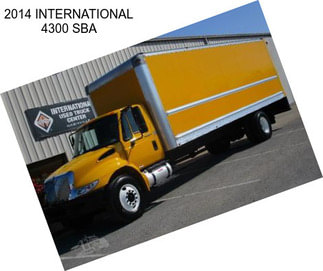 2014 INTERNATIONAL 4300 SBA