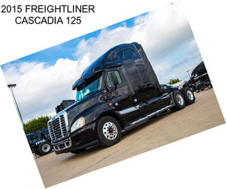 2015 FREIGHTLINER CASCADIA 125