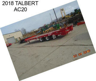 2018 TALBERT AC20