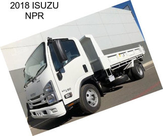 2018 ISUZU NPR