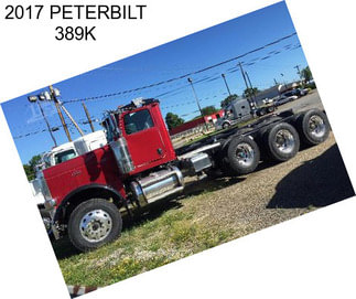 2017 PETERBILT 389K