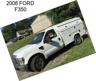 2008 FORD F350