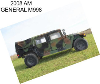 2008 AM GENERAL M998