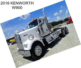 2016 KENWORTH W900