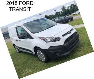 2018 FORD TRANSIT