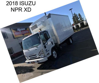 2018 ISUZU NPR XD