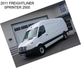 2011 FREIGHTLINER SPRINTER 2500