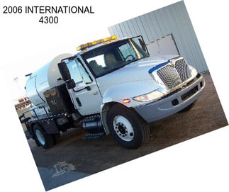 2006 INTERNATIONAL 4300