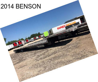 2014 BENSON