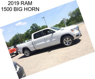 2019 RAM 1500 BIG HORN