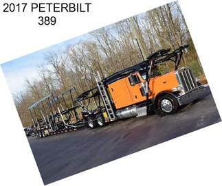 2017 PETERBILT 389