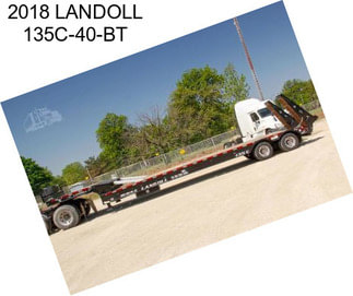 2018 LANDOLL 135C-40-BT