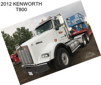 2012 KENWORTH T800