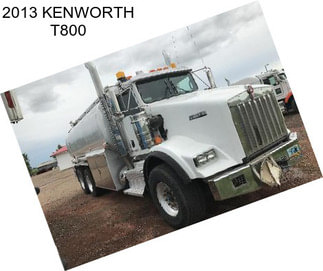 2013 KENWORTH T800