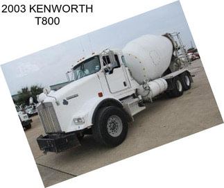 2003 KENWORTH T800