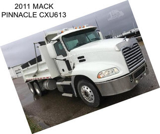 2011 MACK PINNACLE CXU613