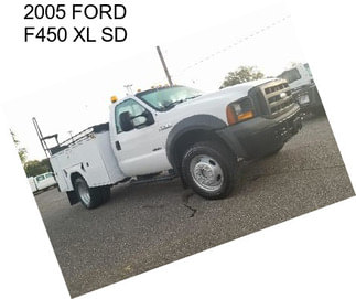 2005 FORD F450 XL SD