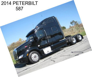 2014 PETERBILT 587