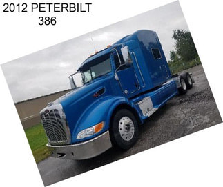 2012 PETERBILT 386