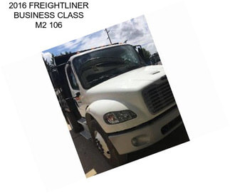 2016 FREIGHTLINER BUSINESS CLASS M2 106