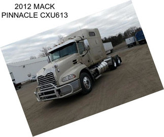 2012 MACK PINNACLE CXU613