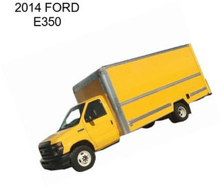 2014 FORD E350