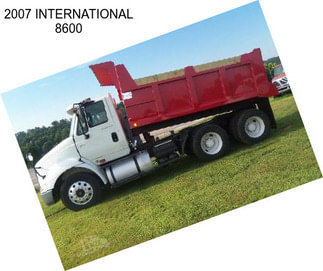 2007 INTERNATIONAL 8600