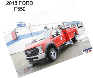 2018 FORD F550