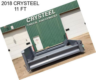 2018 CRYSTEEL 11 FT