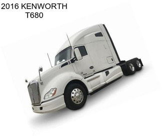 2016 KENWORTH T680