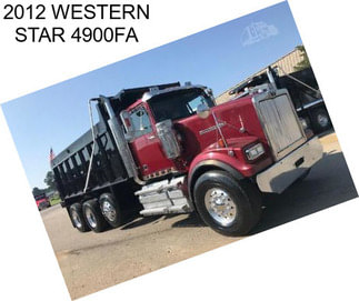 2012 WESTERN STAR 4900FA