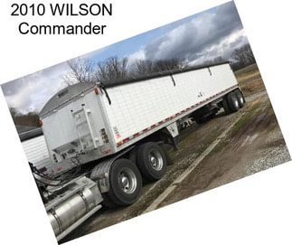 2010 WILSON Commander