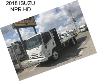 2018 ISUZU NPR HD