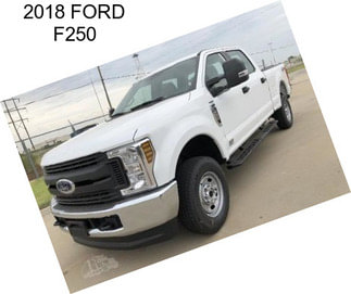 2018 FORD F250