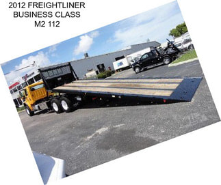 2012 FREIGHTLINER BUSINESS CLASS M2 112