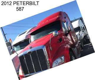 2012 PETERBILT 587