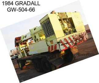 1984 GRADALL GW-504-66