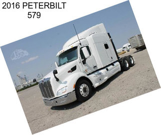 2016 PETERBILT 579