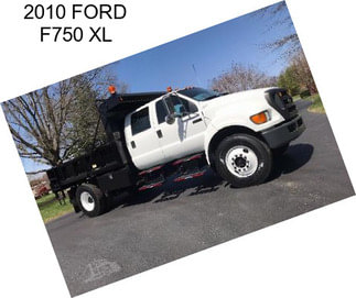 2010 FORD F750 XL