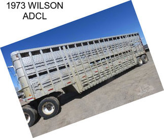 1973 WILSON ADCL