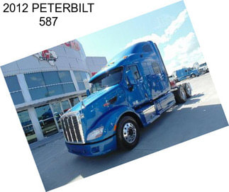 2012 PETERBILT 587