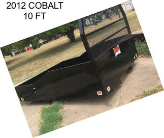 2012 COBALT 10 FT