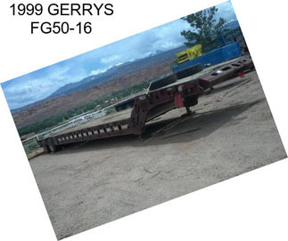 1999 GERRYS FG50-16