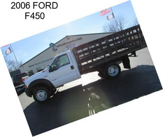 2006 FORD F450