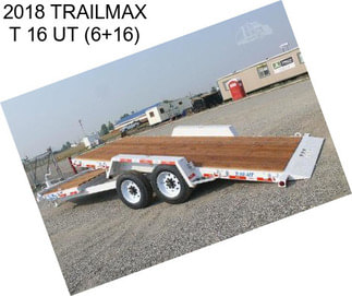 2018 TRAILMAX T 16 UT (6+16)